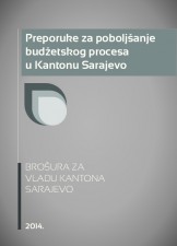 Preporuke za poboljšanje budžetskog procesa u Kantonu Sarajevo