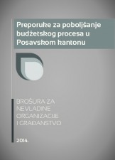 Preporuke za poboljšanje budžetskog procesa u Posavskom kantonu