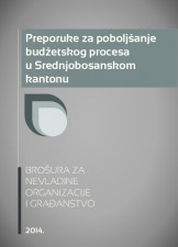 Preporuke za poboljšanje budžetskog procesa u Srednjobosanskom kantonu