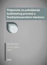 Preporuke za poboljšanje budžetskog procesa u Srednjobosanskom kantonu